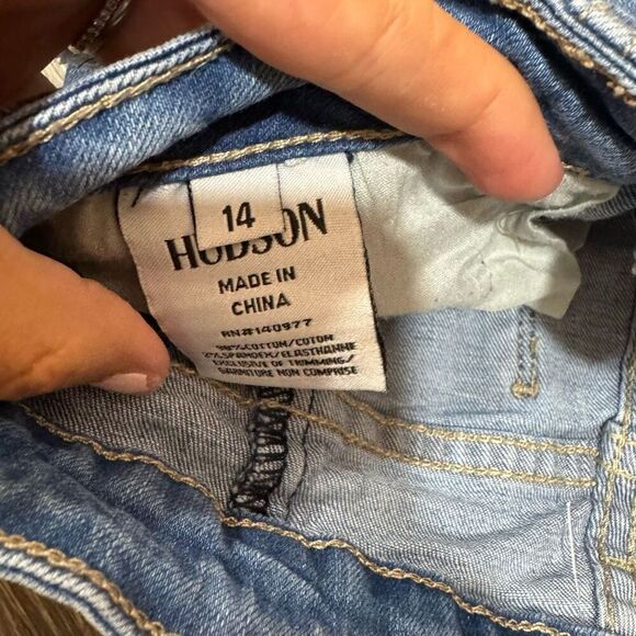 Hudson 14 frayed skinny jeans - Picture 4 of 5